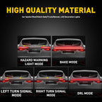 Carbon Fiber LED Tail Light Brake Strip for Universal Fit