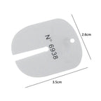 Dial Protector Service Tool for Universal Use (1PC, 3.5x2.6cm, Silver)