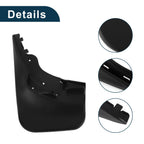 Set of 2 Mud Flaps Splash Guards for Volkswagen Sharan (2004–2007)