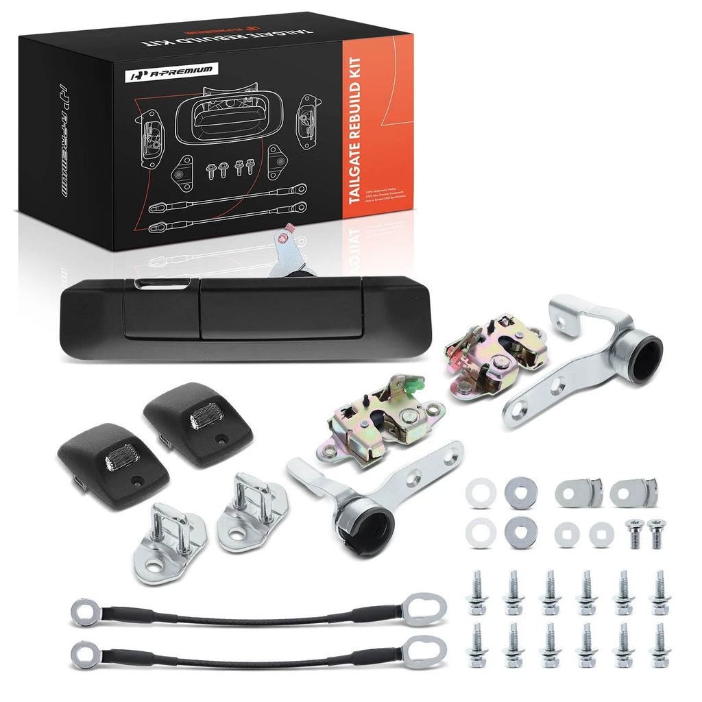 Tailgate Hardware Rebuild Kit with Cable for Toyota Tacoma (2005-2008)