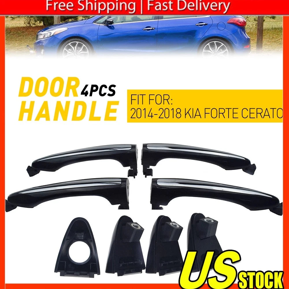 Set of 2 Door Handles for Kia Forte (2014–2018)
