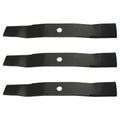 3 pk Medium-Lift Blades for John Deere M653 M655 M657 (M136195 TCU30316)