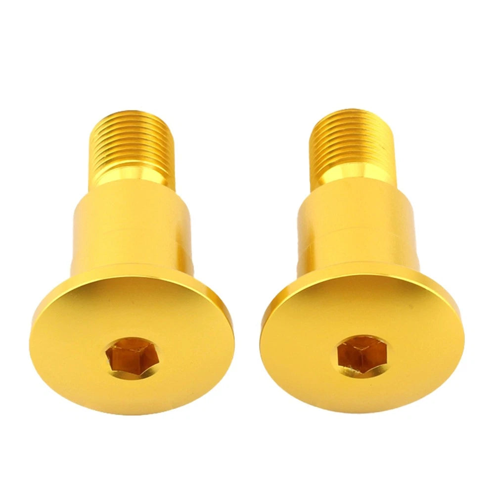 2pcs Handlebar Grip Bar End Caps for Yamaha FZ1 FAZER (2006–2015) Gold