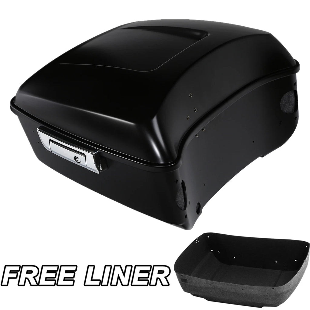 Matt Black King Trunk for Harley Touring Electra Road Glide (2014–2026)