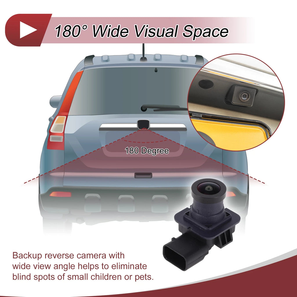 Rear View Camera for Ford Fusion (2013–2014) 120-180 Degree