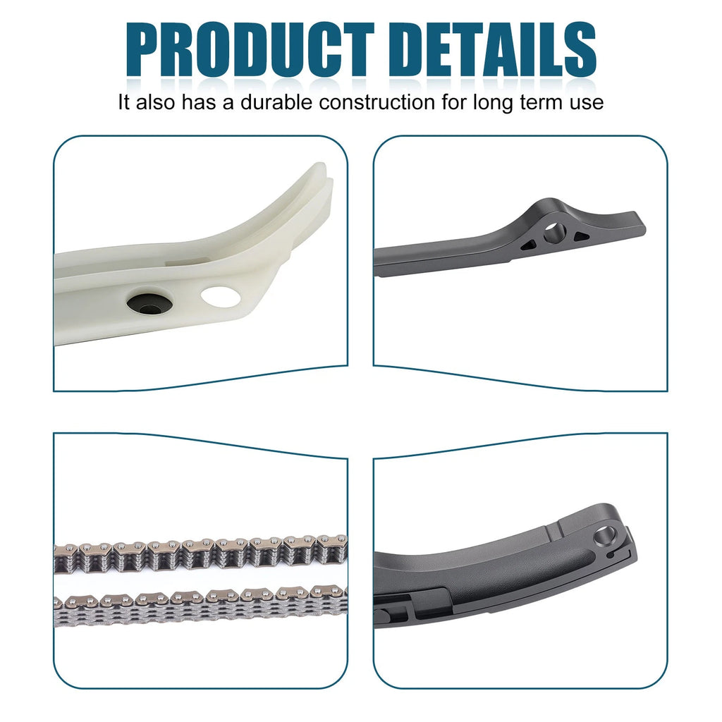 Cam Timing Chain & Tensioner Guide for Polaris General XP 4 1000 (2019–2023) 3022836 3222196