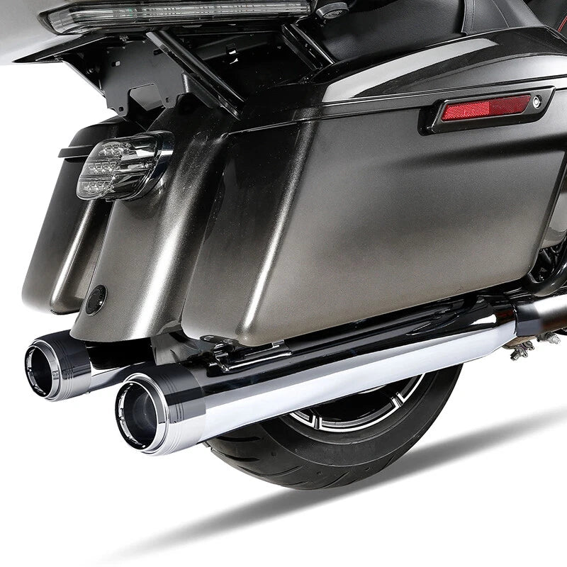 4" Slip-On Straight Mufflers for Harley Touring Road Glide (2017–2024)