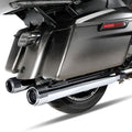 4" Slip-On Straight Mufflers for Harley Touring Road Glide (2017–2024)