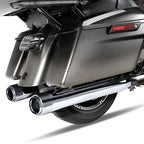 4" Slip-On Straight Mufflers for Harley Touring Road Glide (2017–2024)