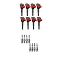 NGK 8 Ignition Coils & Iridium Spark Plugs Kit for Audi R8 (2007–2015)