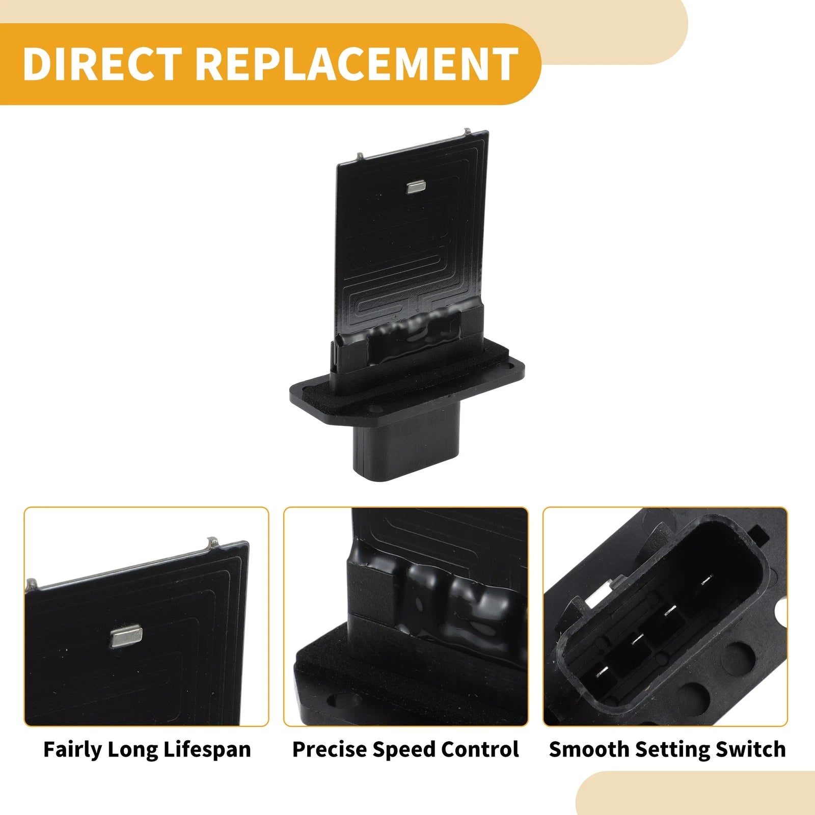 HVAC Blower Motor Resistor No. 3F2Z18591AA for Ford Transit (2000–2014)
