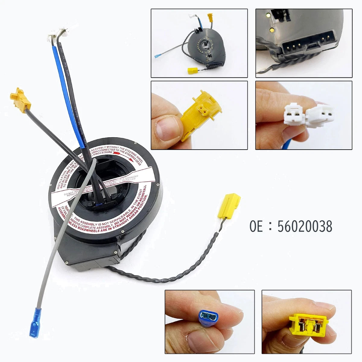 Clock Spring for Dodge Dakota Durango Ram 1500 2500 3500 (1997–2009)