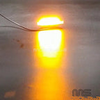 LED Mirror Block Off Sequential Turn Signals Amber for BMW S1000RR (2020-2021)