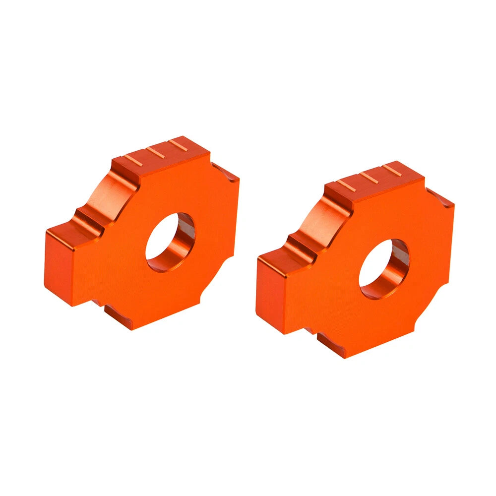 Rear Axle Spindle Chain Adjuster Blocks for KTM RC 125/200/390 Duke (2011–2019)