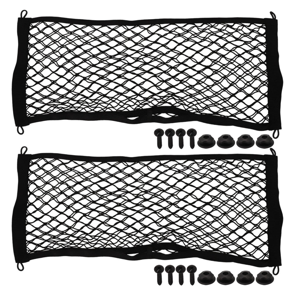 2X Cargo Net for Car Trunk RV Boats Storage Mesh Pocket Net (Universal)