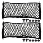 2X Cargo Net for Car Trunk RV Boats Storage Mesh Pocket Net (Universal)