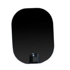 Replacement Fuel Door for Silverado 1500 (2019–2024) Gloss Black Plastic