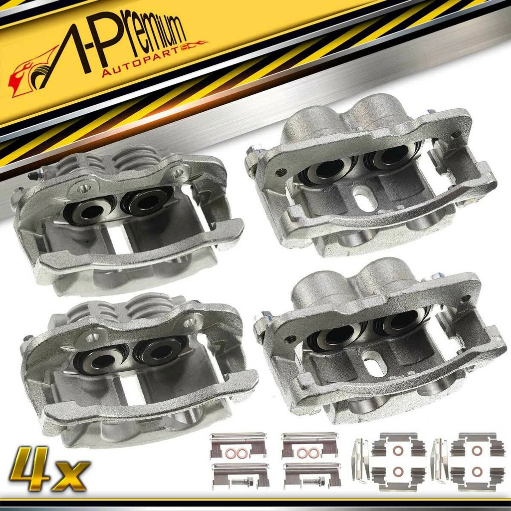 Set of 4 Brake Calipers for Chevy Silverado 1500 (2001–2006)