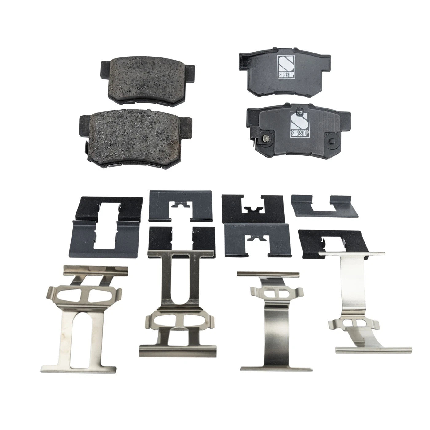 Brake Rotor Brake Pad Kit for Honda Accord (1991–1996) Rear Solid Set of 2
