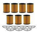 Set of 7 Wix Engine Motor Oil Filters for Mercedes Sprinter 2500 3500 4500 (2010–2023)