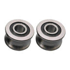 2X U22 Round Bottom Track Pulley Bearings for High Performance Applications