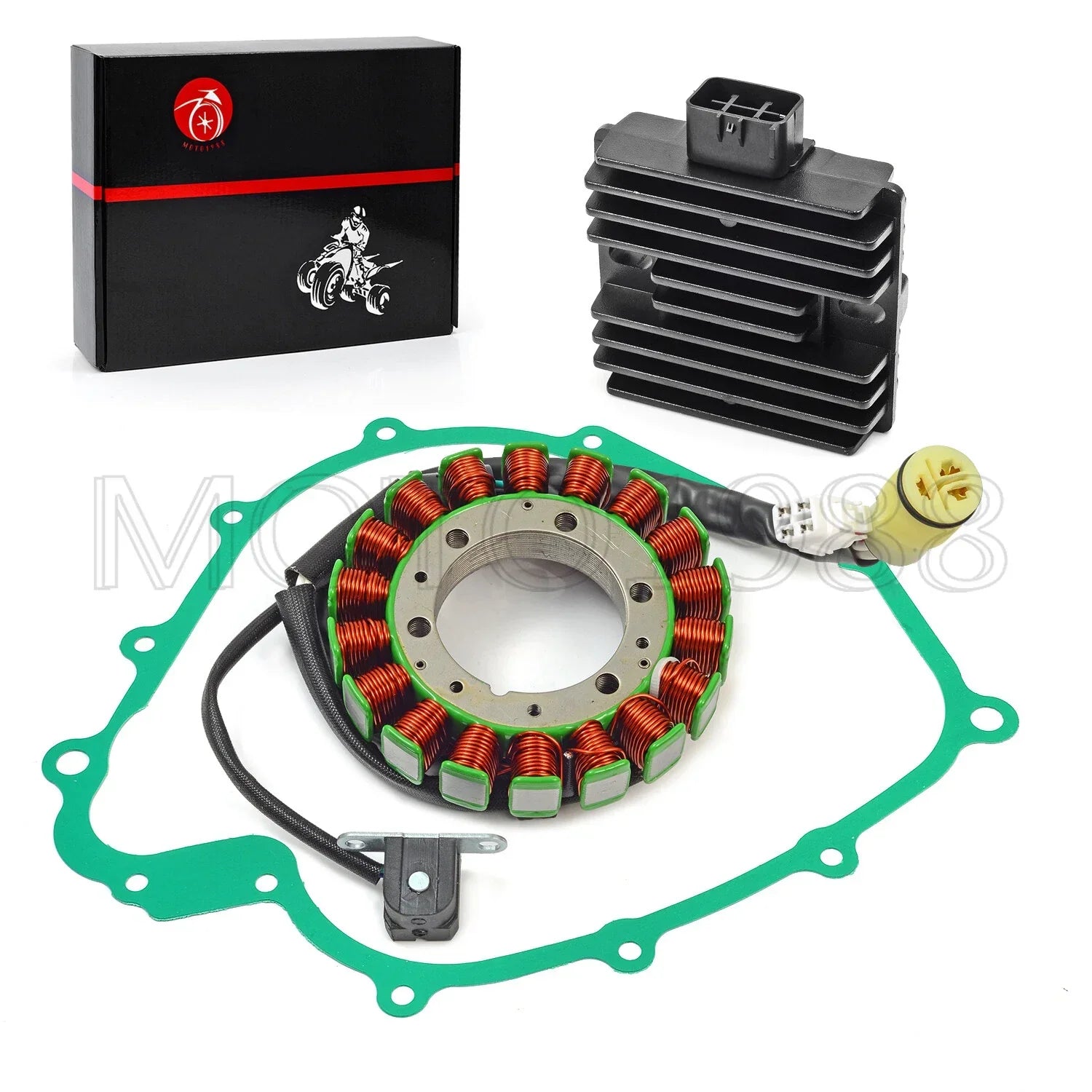 Stator & Regulator Rectifier W/ Gasket for Yamaha Grizzly 660 (2002–2008)