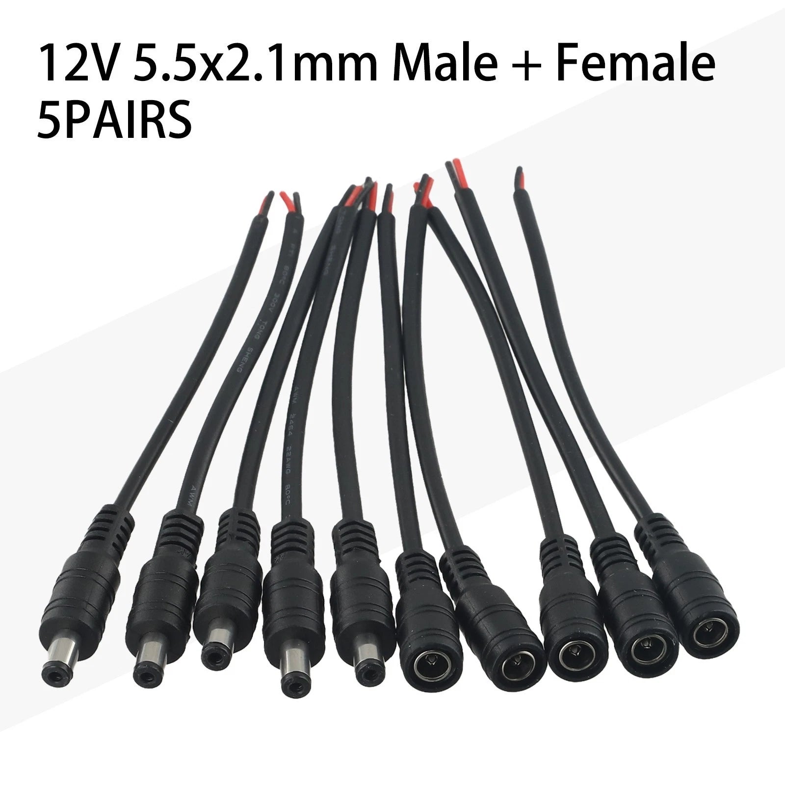 Dc Power Cord Connector 5.52.1mm for Universal Use (60W)