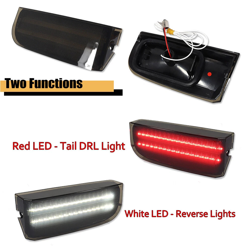Smoked LED Rear Tailgate Reverse Lights for Land Rover Range Rover L322 (2002–2012)