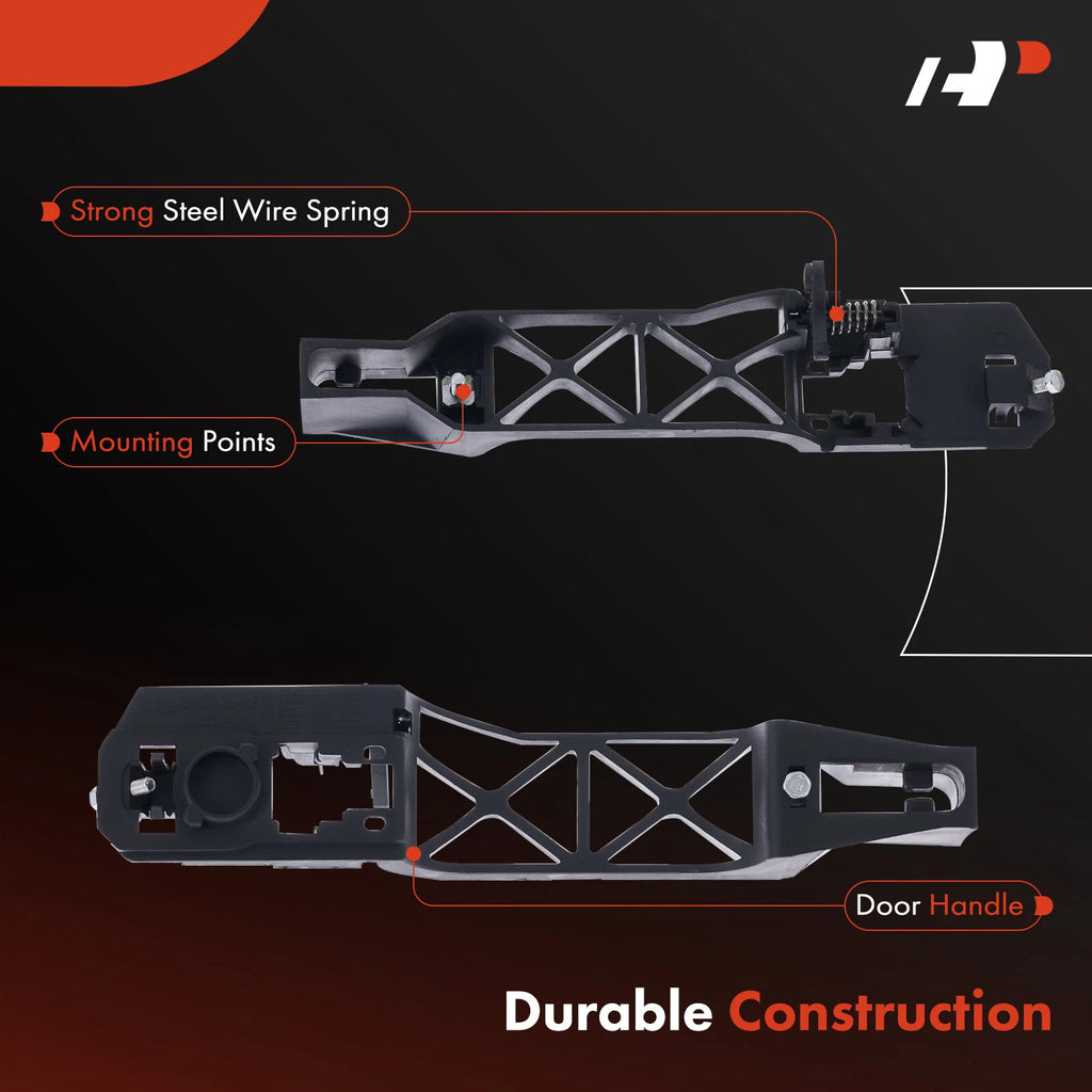 Right Exterior Door Handle Reinforcement Bracket for Chevy Equinox (2005–2020)