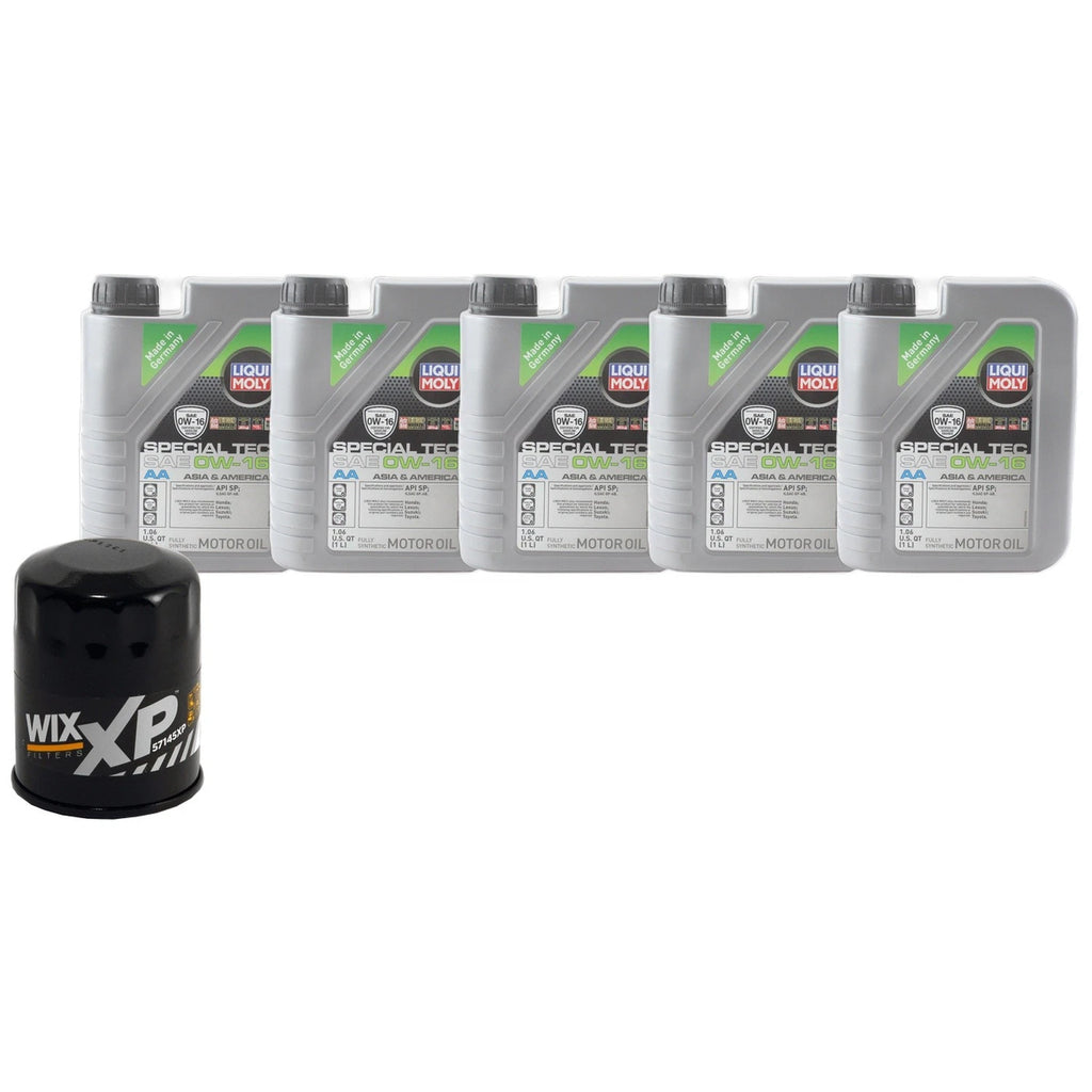 5L Liqui Moly Special Tec AA 0W-16 Engine Oil Change Kit for Camry RX350h (2023)