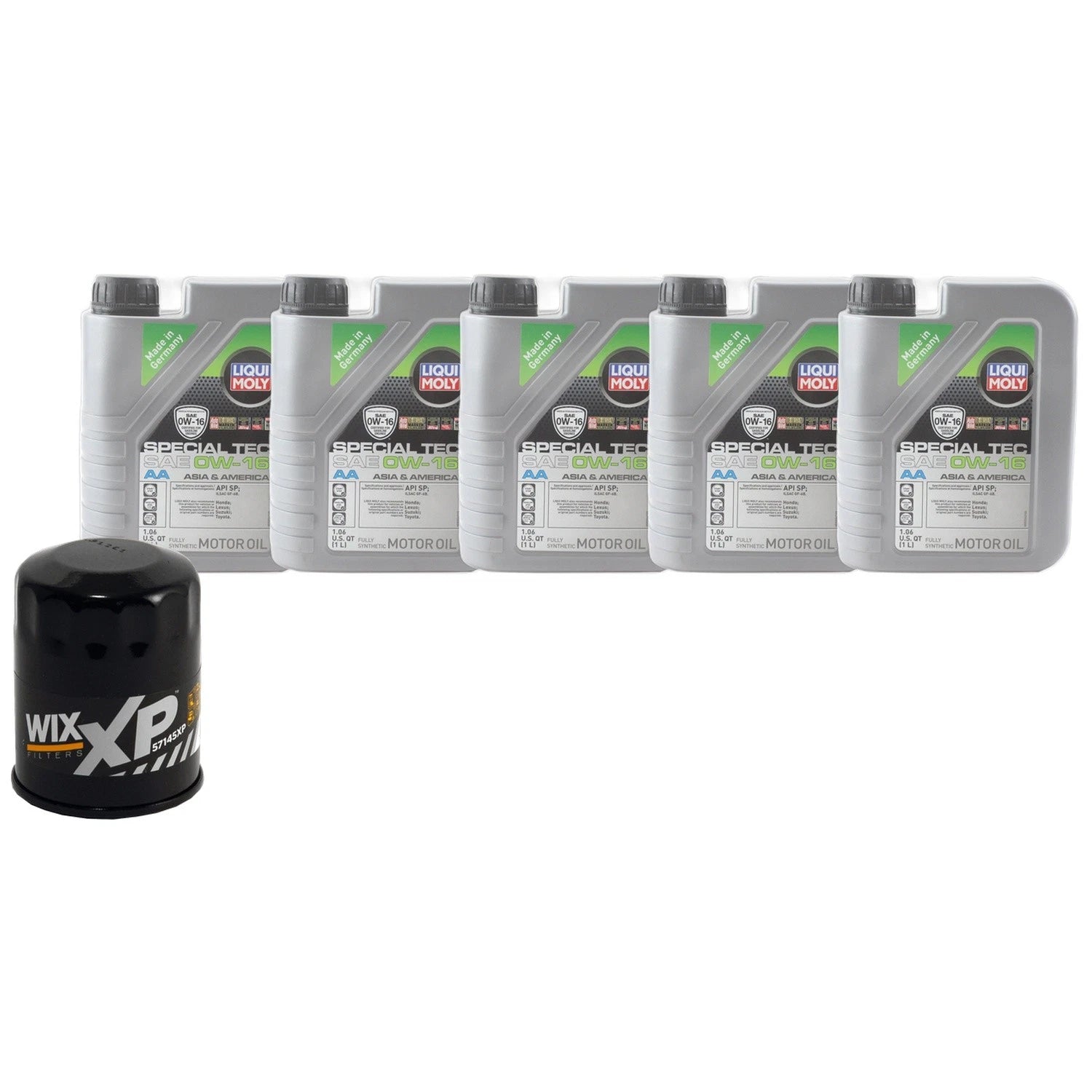 5L Liqui Moly Special Tec AA 0W-16 Engine Oil Change Kit for Camry RX350h (2023)