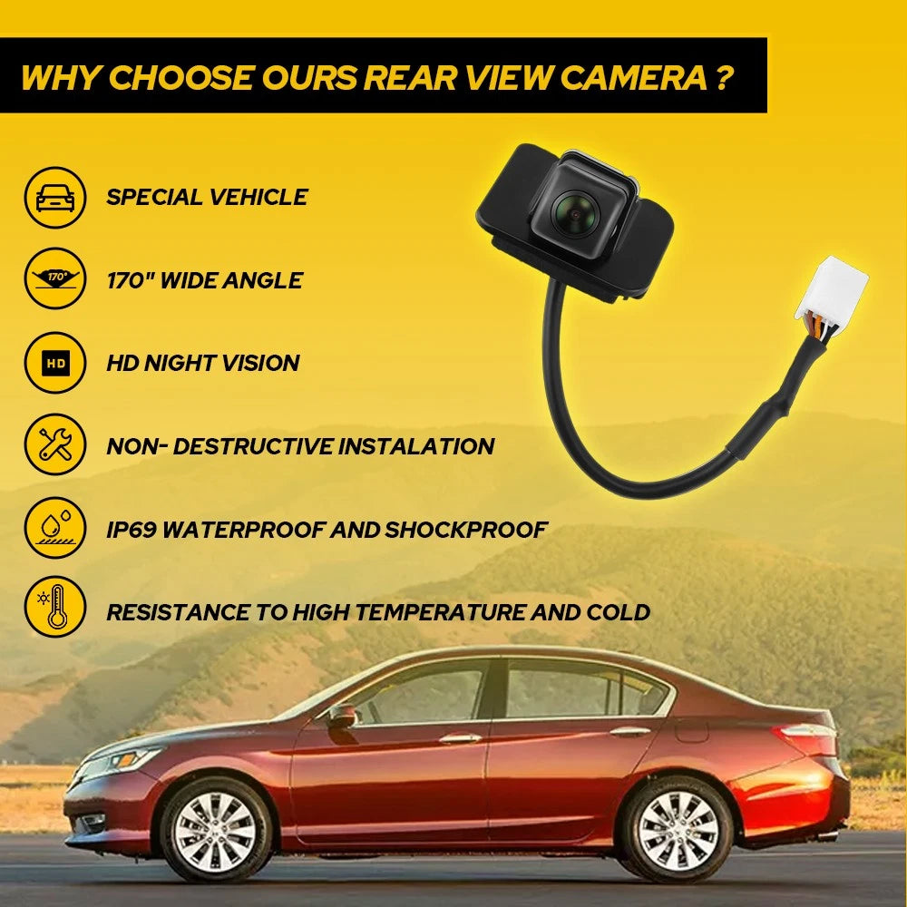 Rear View Backup Parking Camera for Honda Accord (2016-2017)