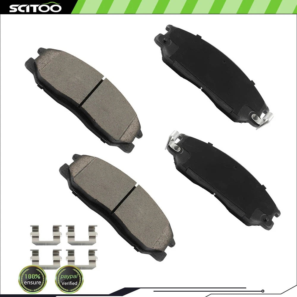 Front Ceramic Brake Pads Kit for Hyundai Santa Fe (2001–2006)