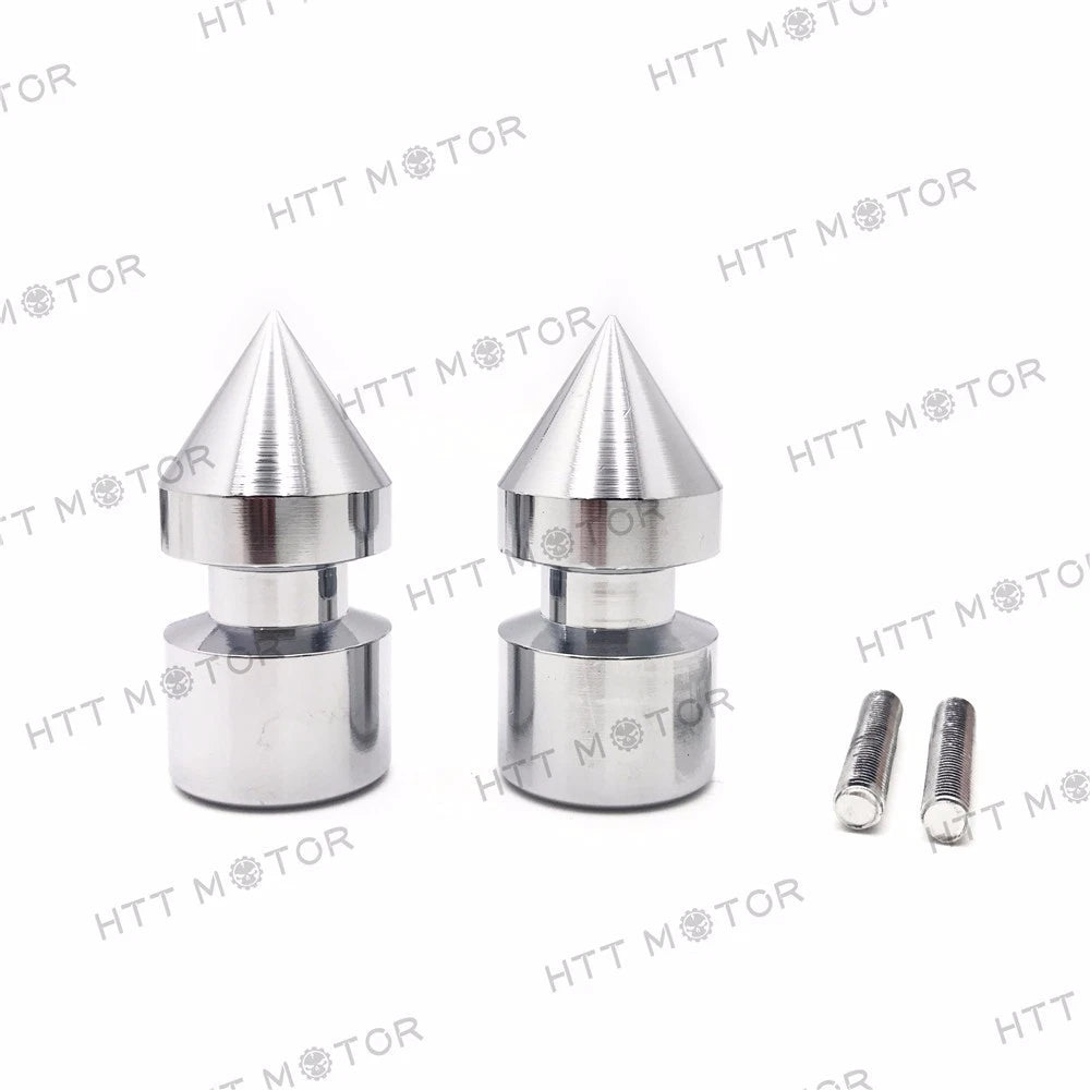 Spike Swingarm Spools 6mm for Yamaha YZF R1 R6 (1998–2013) / YZF 600R (2005–2007) Chrome