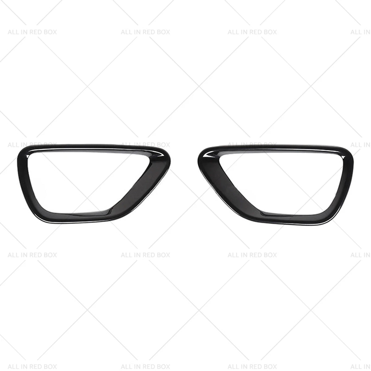 2X Front Fog Light Frame Covers for Jeep Grand Cherokee (2014–2016)