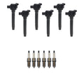 Set of 6 Ignition Coils & Denso Iridium Spark Plugs for Toyota Camry (2018–2023)