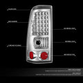 Set of 2 Full LED Tail Brake Light Lamps for Silverado Sierra 1500 2500 (1999–2003)