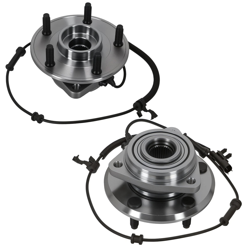 2X Front Wheel Hub & Bearing Assembly for Jeep Wrangler (2007–2010) HA590482 w/ABS