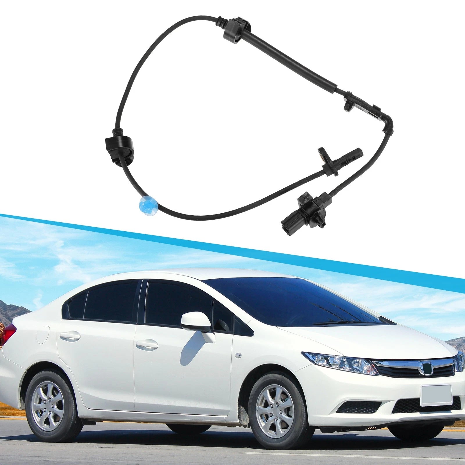 Front Left ABS Wheel Speed Sensor for Honda Civic Mk9 (2012–2015) No. 57455TV0E01