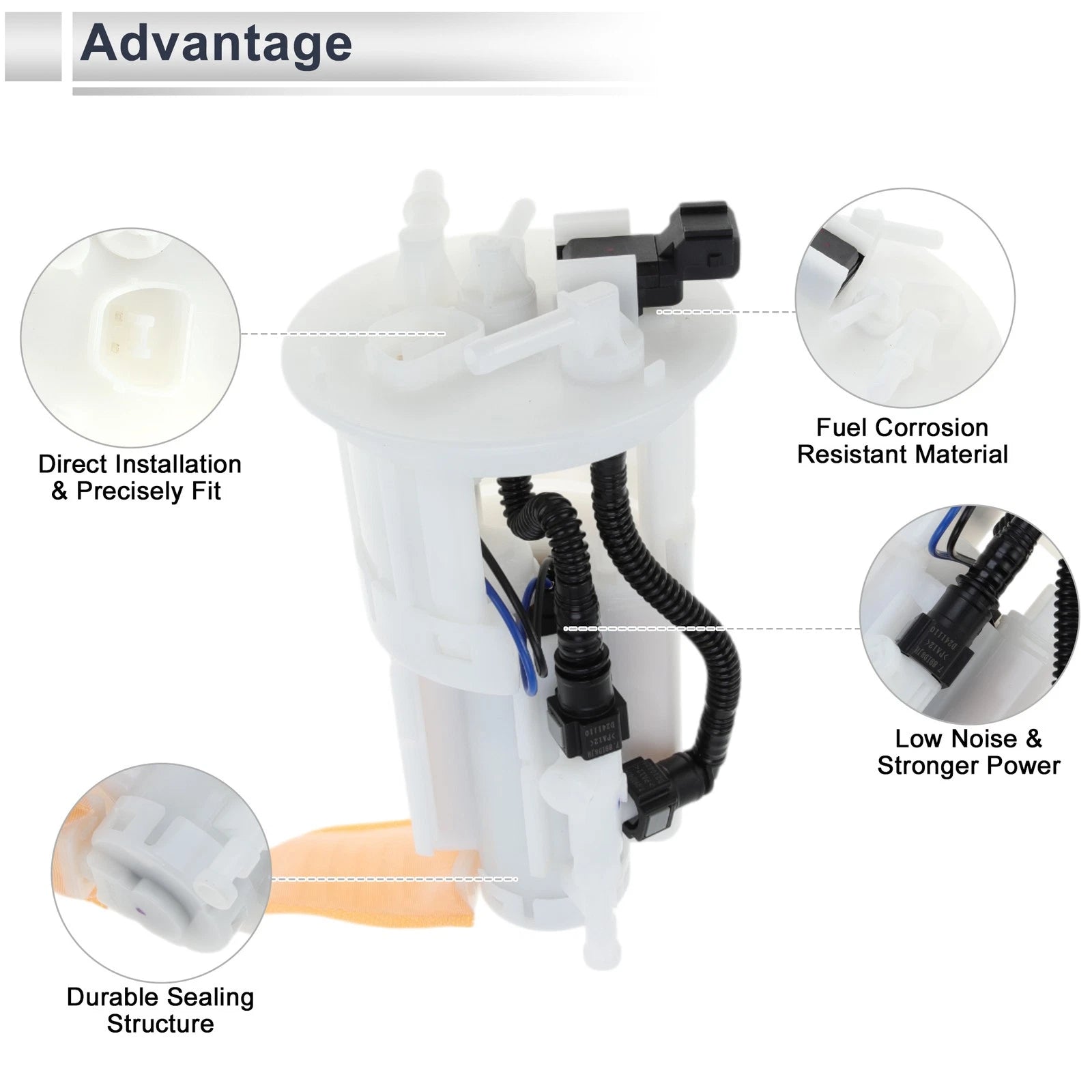 Fuel Pump Assembly for Mitsubishi Montero (2003–2006) No.MR990884