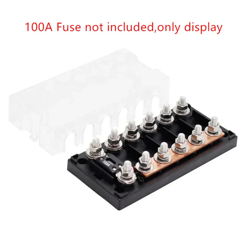 6 Way Circuit Automotive Boat Fuse Holder for MEGA ANM Fuse