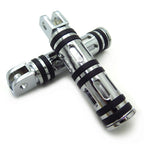 Chrome Edge Cut Footpegs for Honda CBR 1100XX (2000–2003)