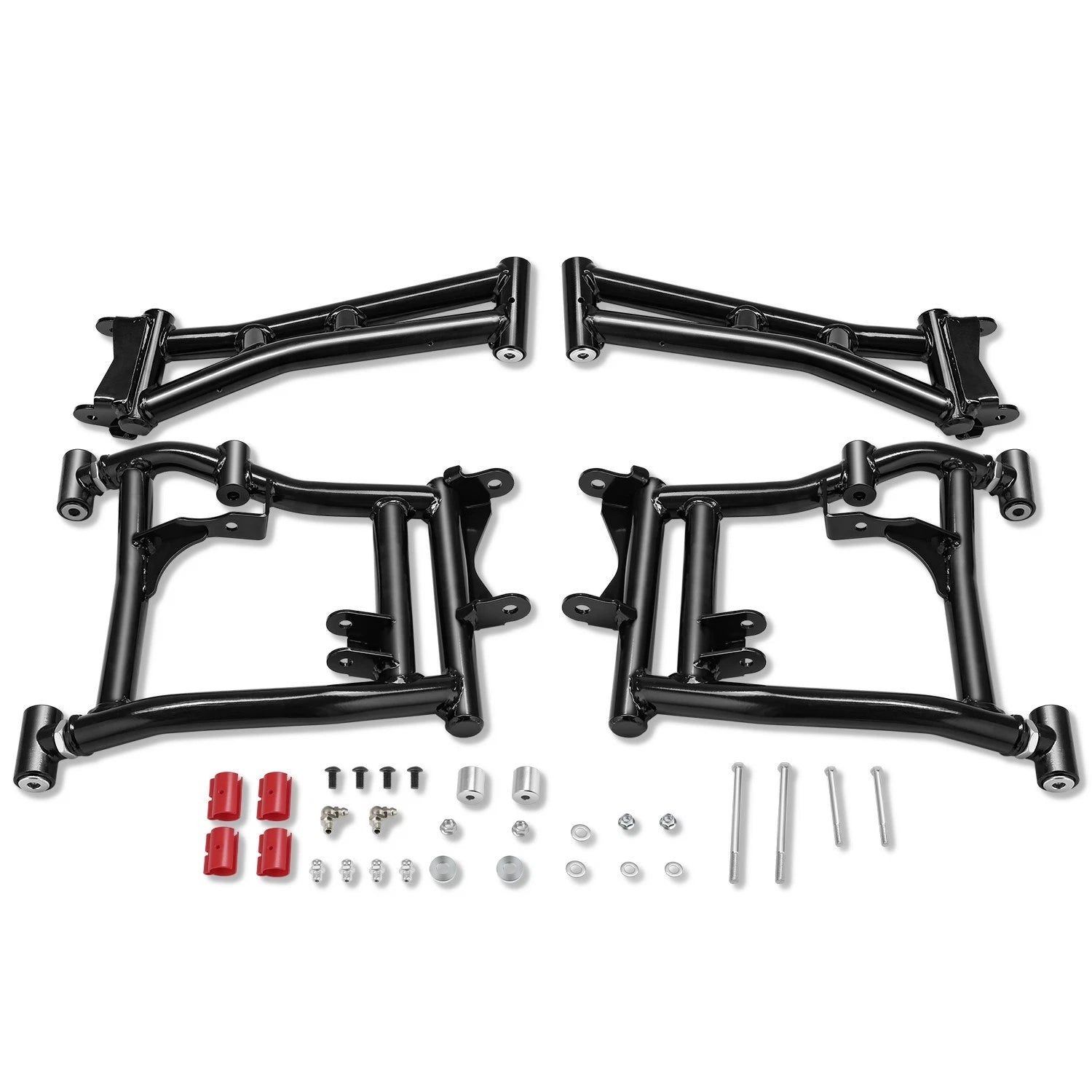 Set of 2 Tubular Rear Upper & Lower Offset Control Arms for Polaris RZR S 900 (2016–2020)