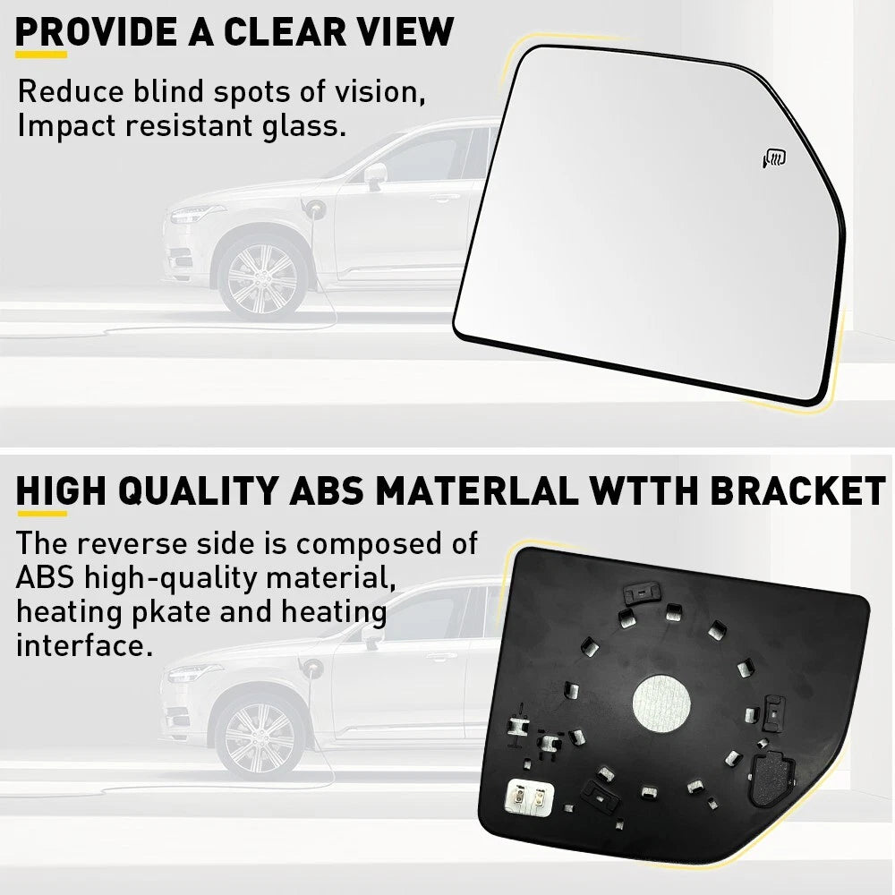 Heated Upper Passenger Side Mirror Glass for Ford F150 (2015-2020)