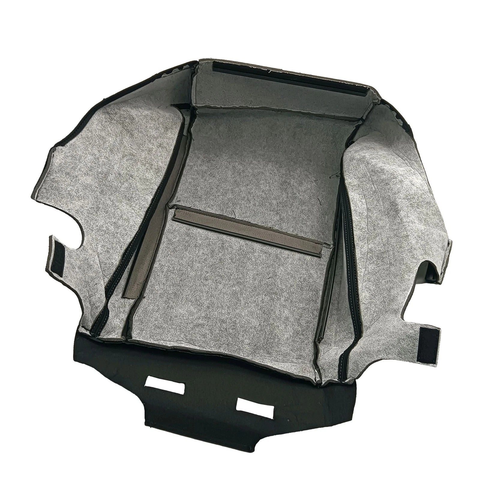 Drivers Seat Bottom Cover for Silverado Sierra (2007–2009) Black Cloth