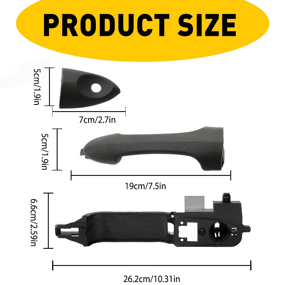 Front Outside Driver Door Handle Reinforcement for Ford Focus (2008-2011)