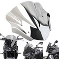 Silver Windshield Deflector for Yamaha MT-09 FZ09 (2017–2020) Double Bubble