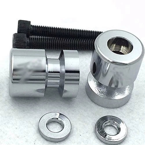 Chrome Swingarm Spools for Suzuki GSX 1300R Hayabusa / GSF1250S Bandit (2008–2023)