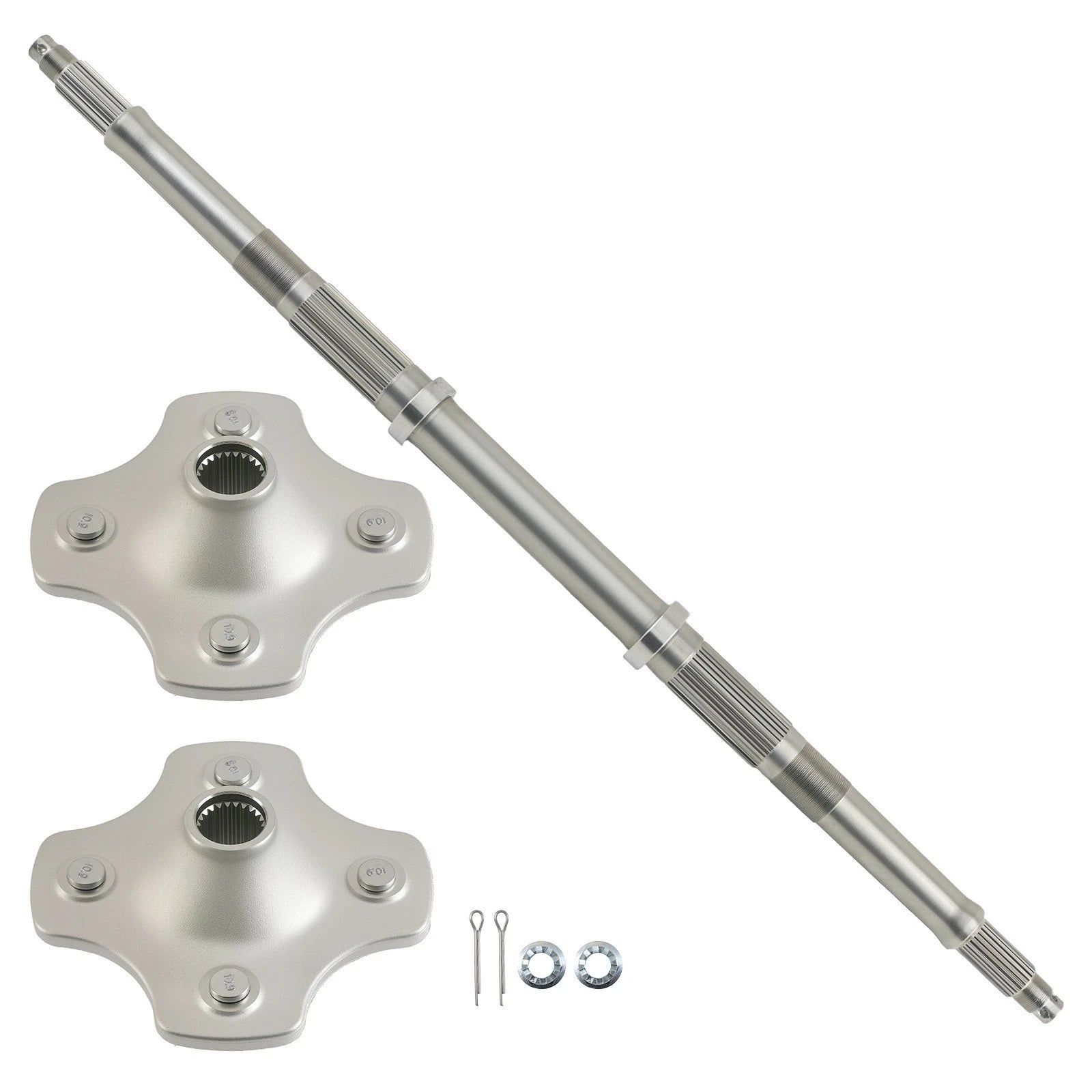 Rear Axle Assembly w/ Wheel Hubs for Honda TRX300 FOURTRAX (1992–2000)