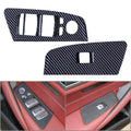 Front Window Switch Lock Cover Trim for BMW 5 Series G30 G31 G38 (2017-2023)